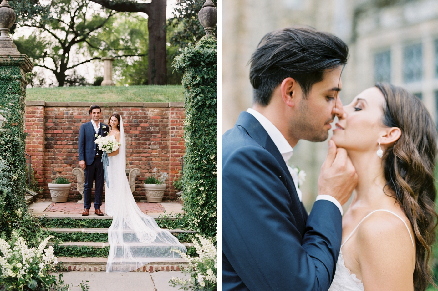 Elopement ceremony at The Virginia House